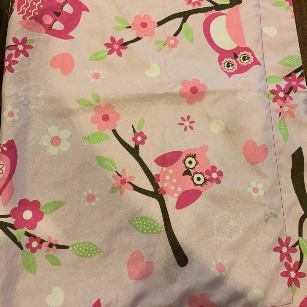 Cute Owl Pillow with Matching sham - Picture 3 of 3